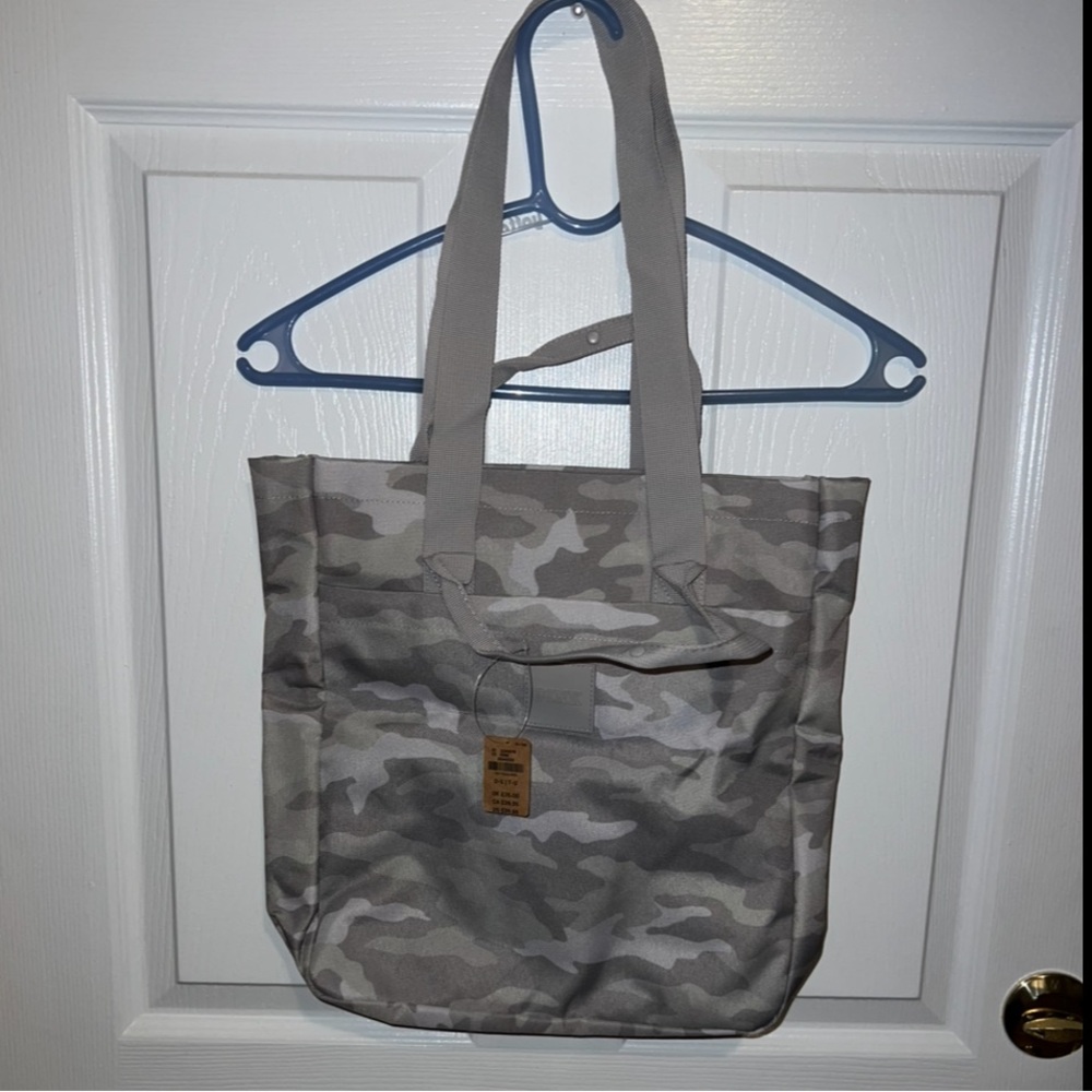 PINK Victoria's Secret Gray Camouflage Tote/Backpack